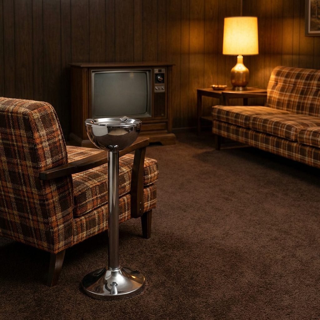 The Gigantic Freestanding Ashtray on a Pedestal