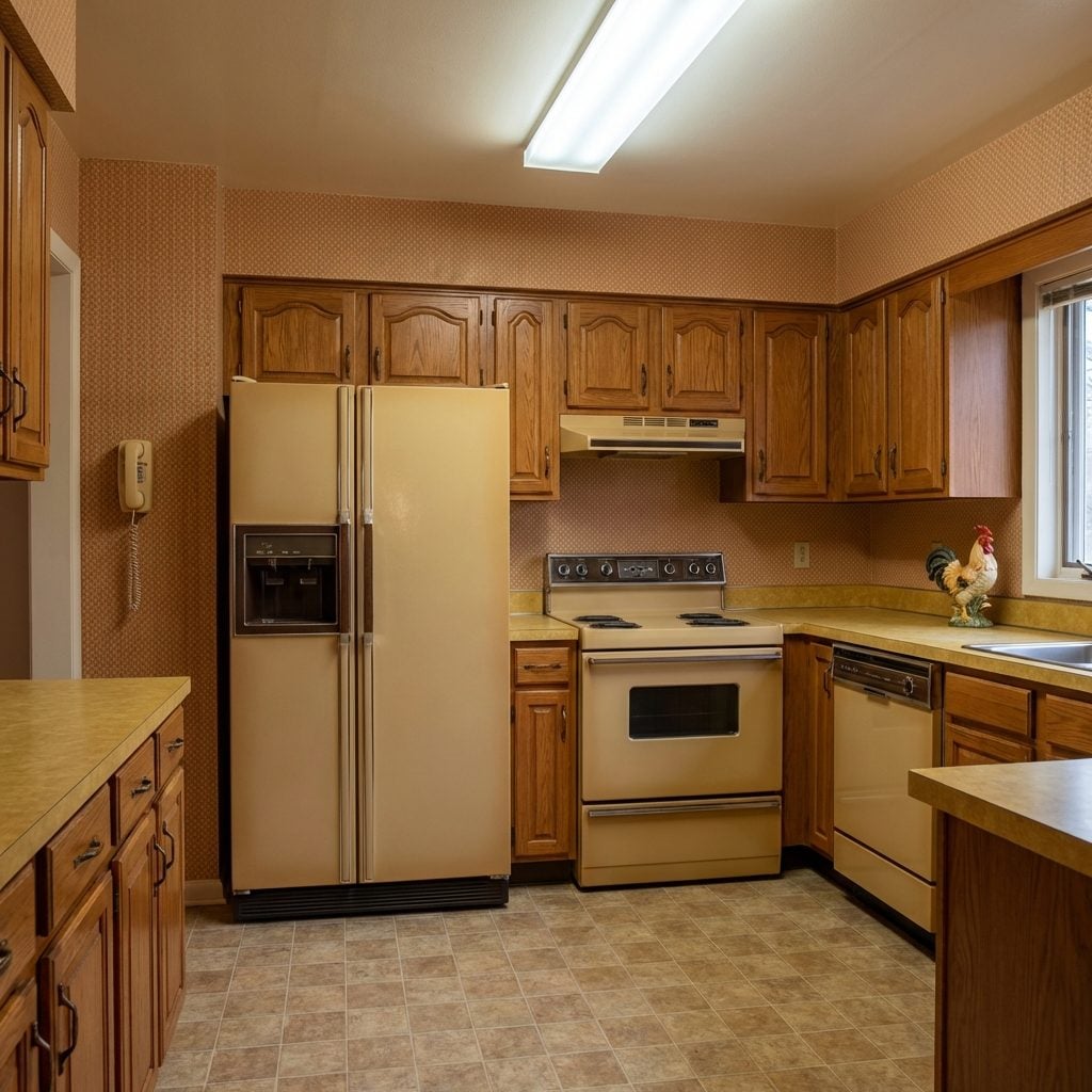 The Almond-Colored Refrigerator That Wasn't Quite White and Wasn't Quite Beige