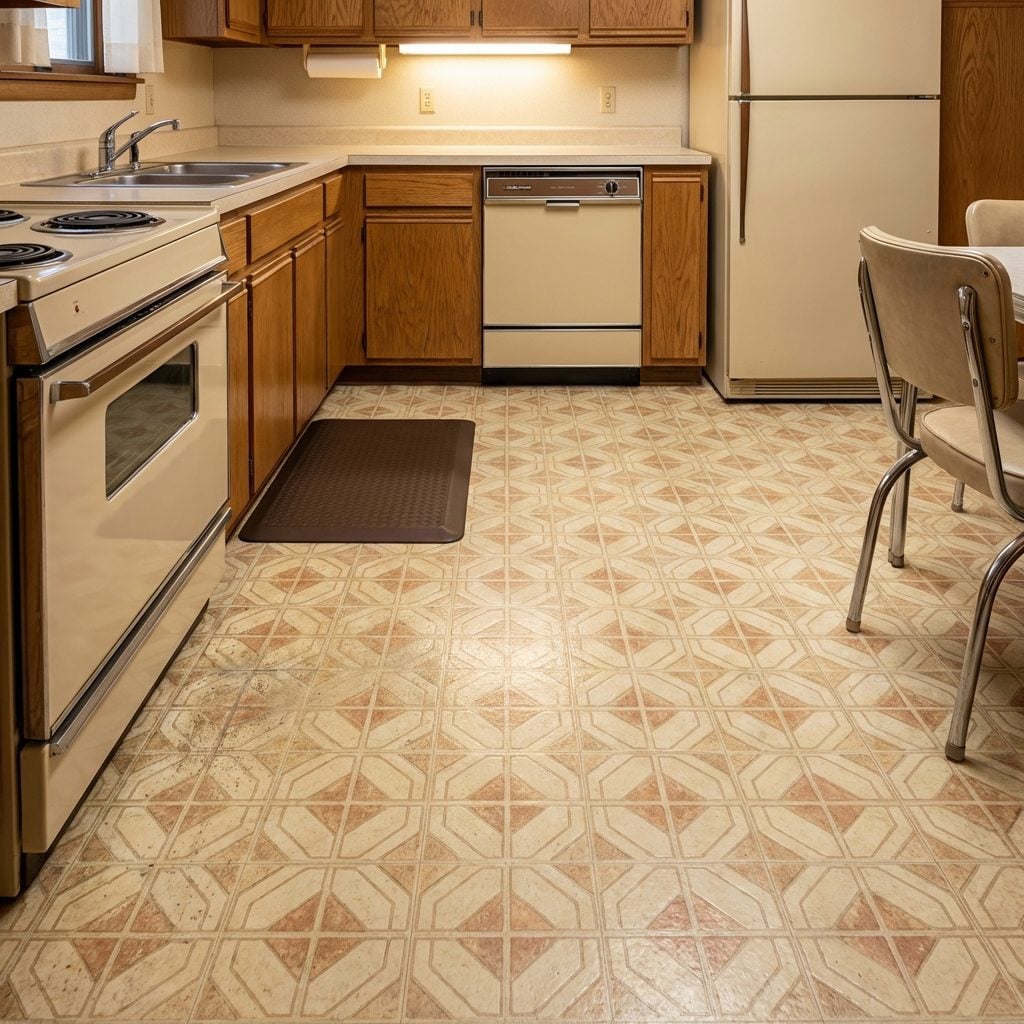 The Linoleum Floor With a Pattern That Only Made Sense From Six Feet Away