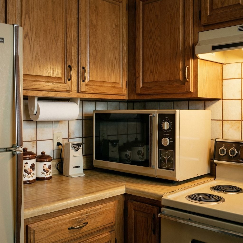 The Microwave That Lived on the Counter and Weighed as Much as a Toddler