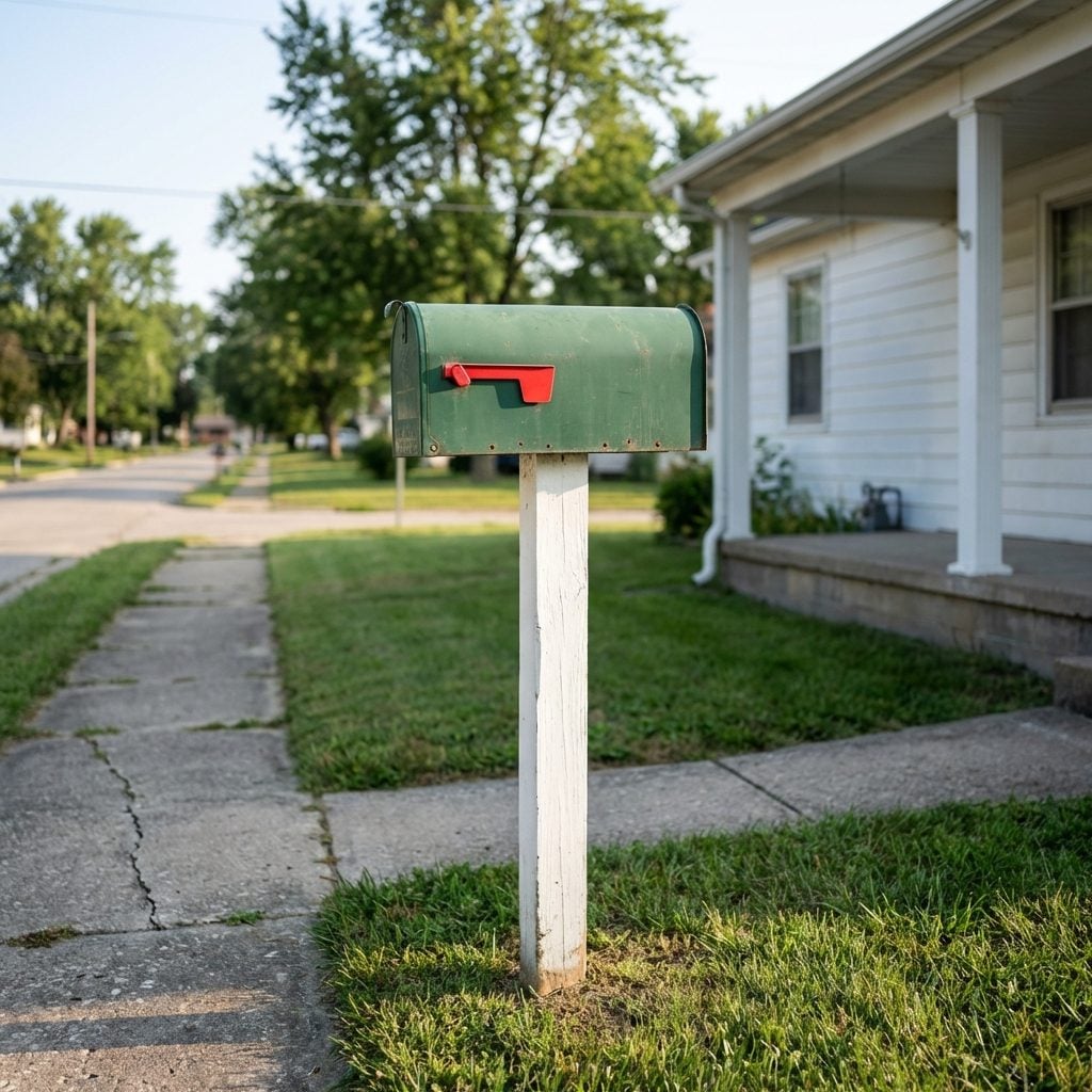 The Mailbox With the Red Flag That the Whole Family Watched for