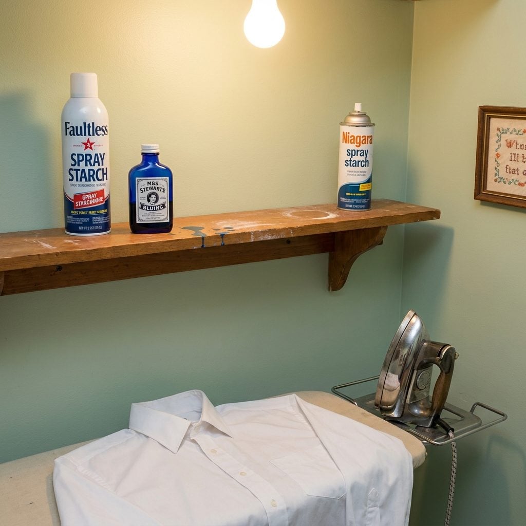 Spray Starch Cans and Mysterious Bluing Agents That Nobody Under 30 Has Ever Heard Of