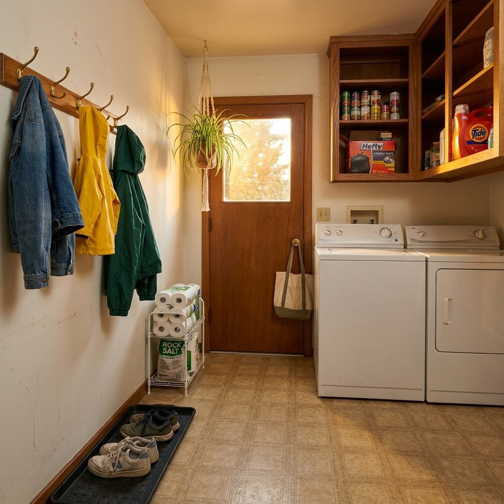 The Laundry Room That Was Also the Mudroom, the Coat Closet, and Somehow the Pantry