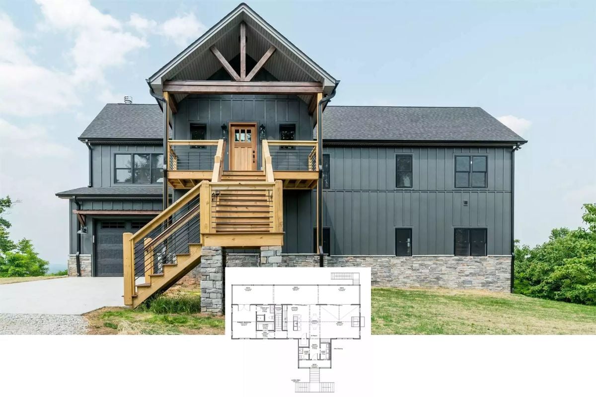 Craftsman-Style Sunleaf Path Home with 3 Bedrooms and Open-Concept Living (Floor Plan)