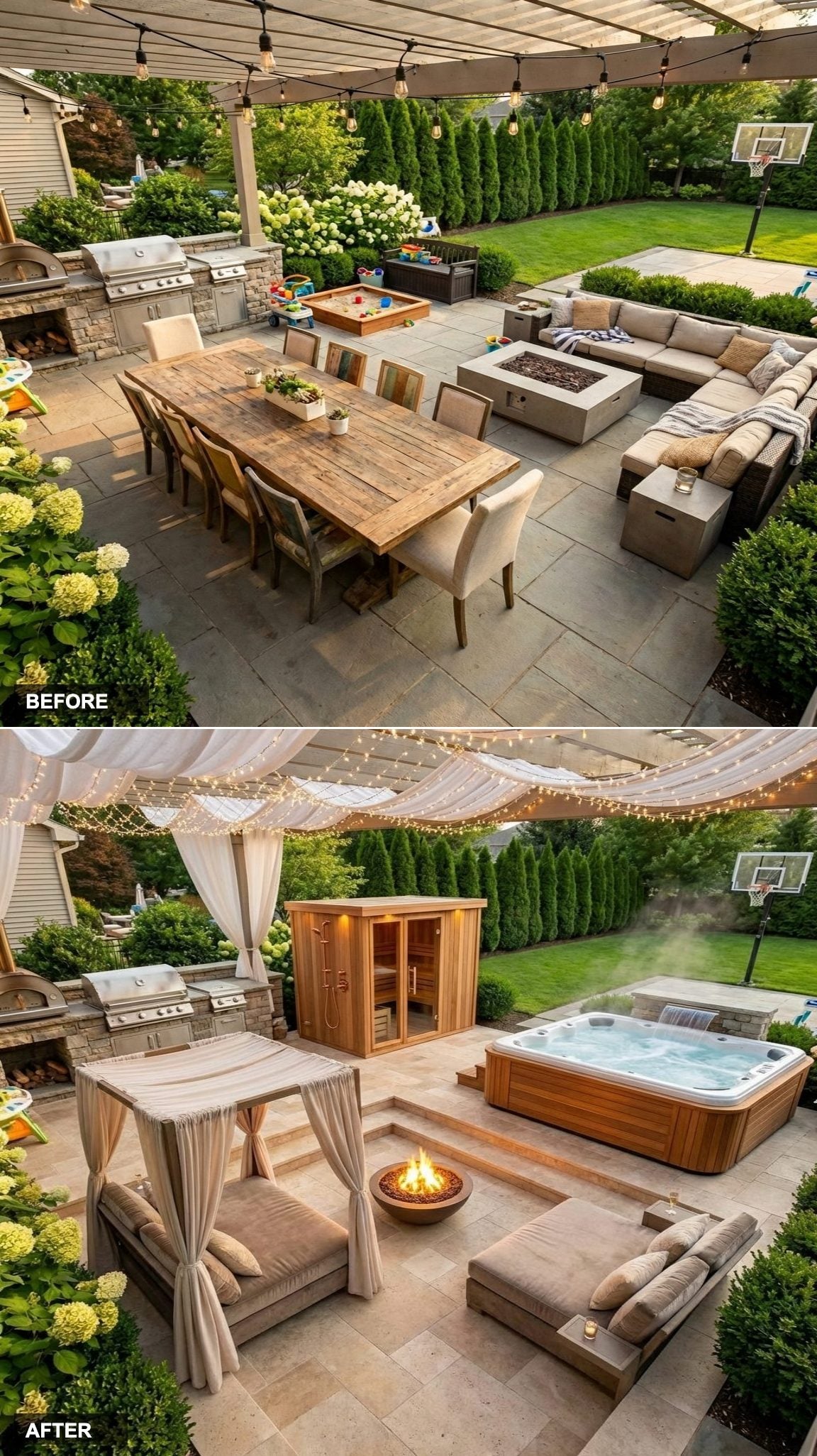 From Forgotten Side Courtyard to Secret Garden Hideaway