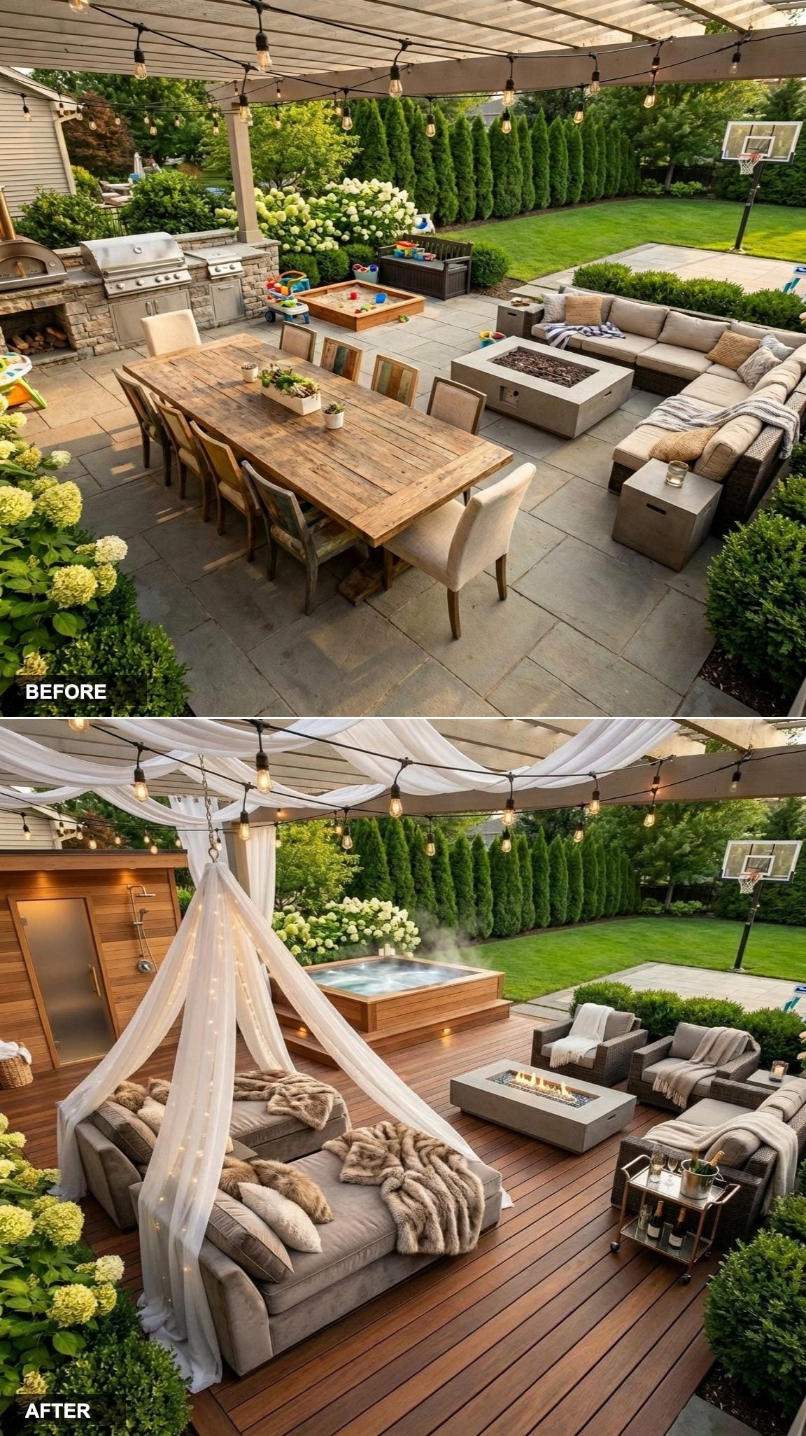 From Neglected Back Deck to Coastal Maine Lobster Shack Romance