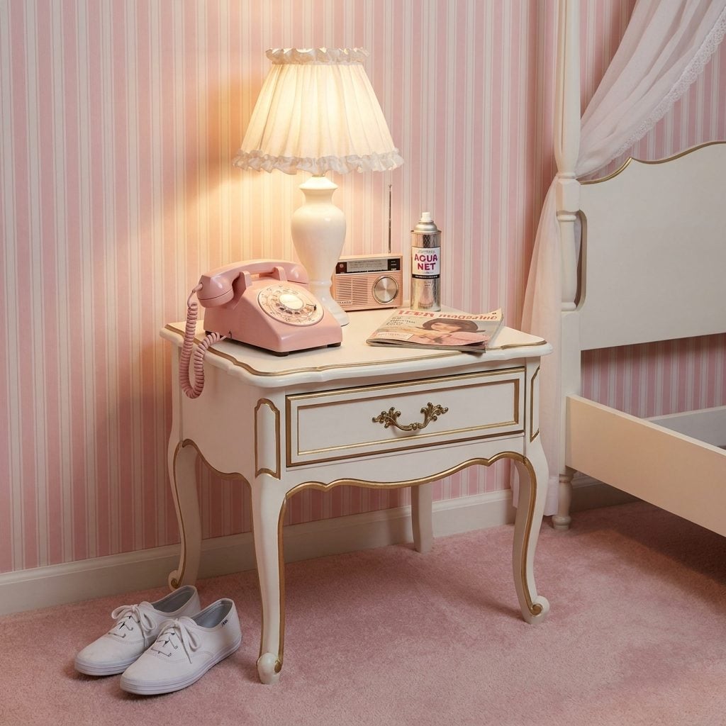 The Princess Phone in Pink or Mint Green, Sitting on the Nightstand Like a Status Symbol