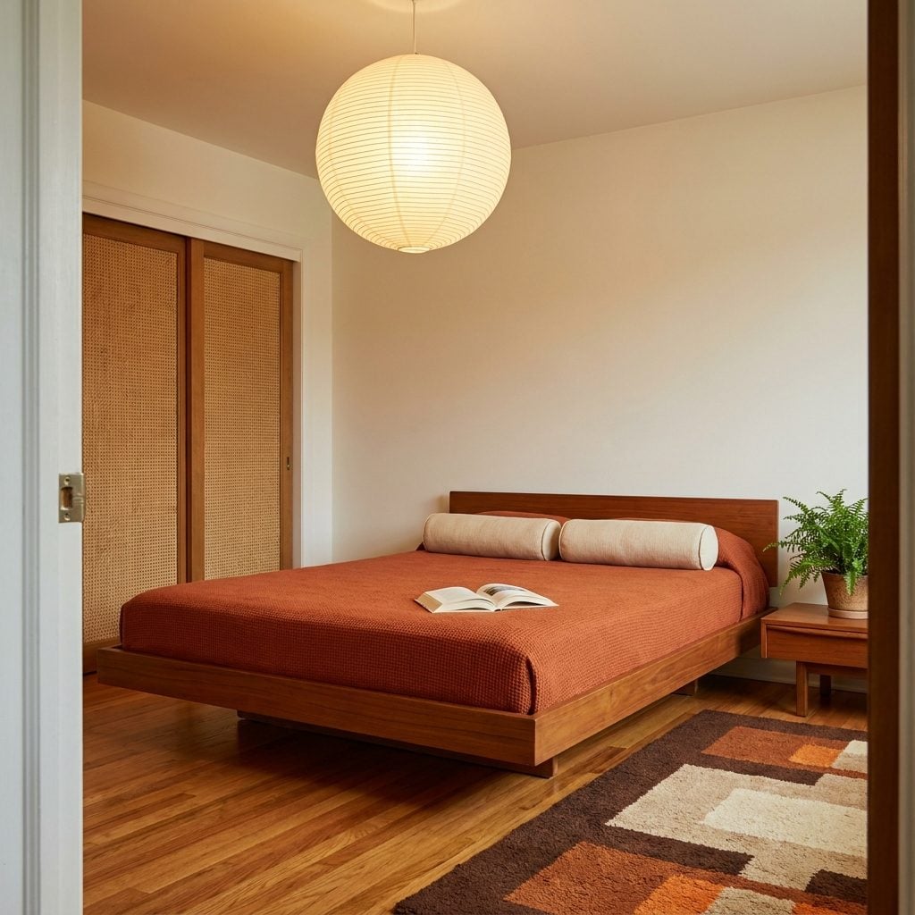 The Low-Slung Platform Bed That Made You Feel Like You Were Sleeping on the Floor (On Purpose)