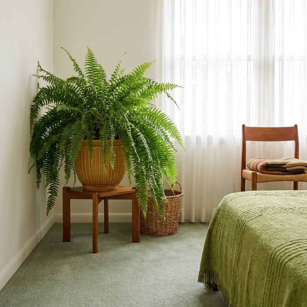 The Fern in the Ceramic Pot That Nobody Remembers Watering but Never Died