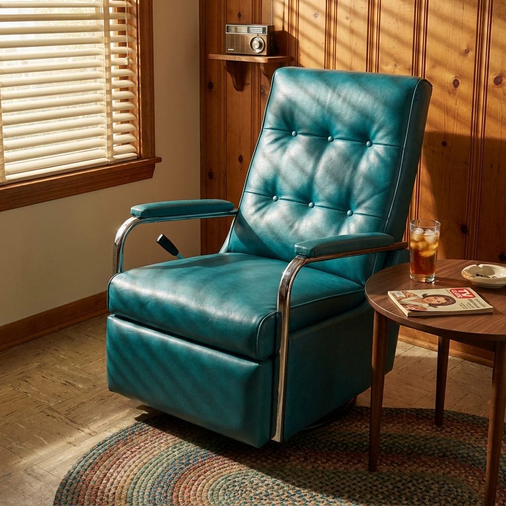 The Vinyl Naugahyde Chair That Stuck to Your Bare Legs Every Single Summer