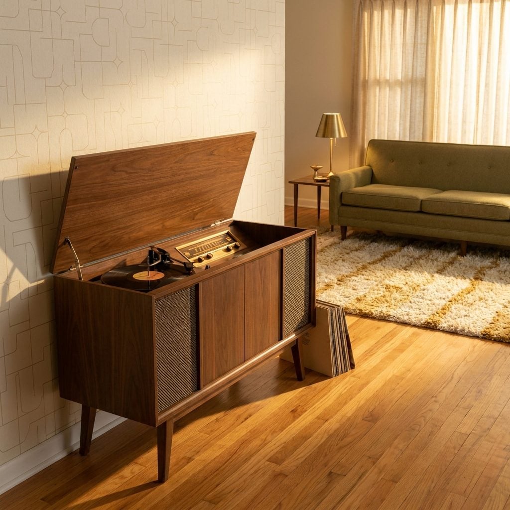 The Hi-Fi Stereo Console That Was Part Radio, Part Turntable, Part Living Room Altar