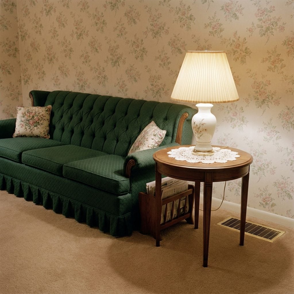 The Davenport Sofa With Tufted Upholstery and a Sleeper Hidden Inside Like a Secret