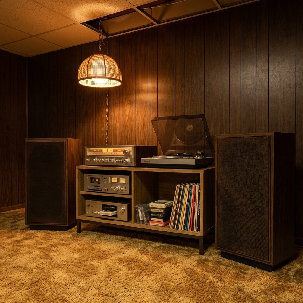 The Hi-Fi Stereo Console with Floor-Standing Speakers, a Turntable, and an Eight-Track Slot Nobody Admitted Still Existed