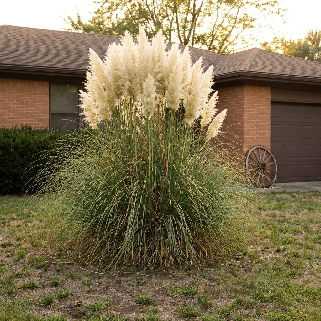 That Enormous Clump of Pampas Grass That Made Every Front Yard Look Like a Telenovela Set