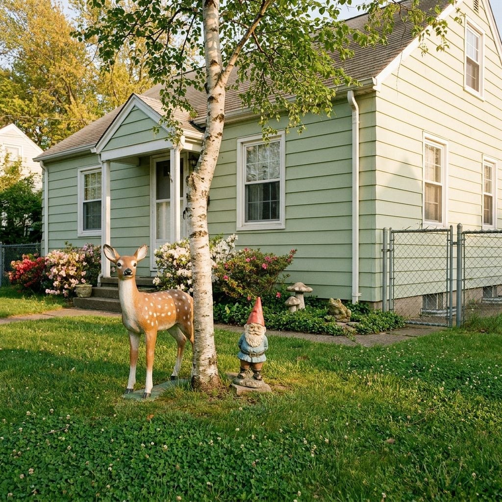 Lawn Statues of Deer, Gnomes, and That Jockey Figure Everyone Pretended Was Just Decorative