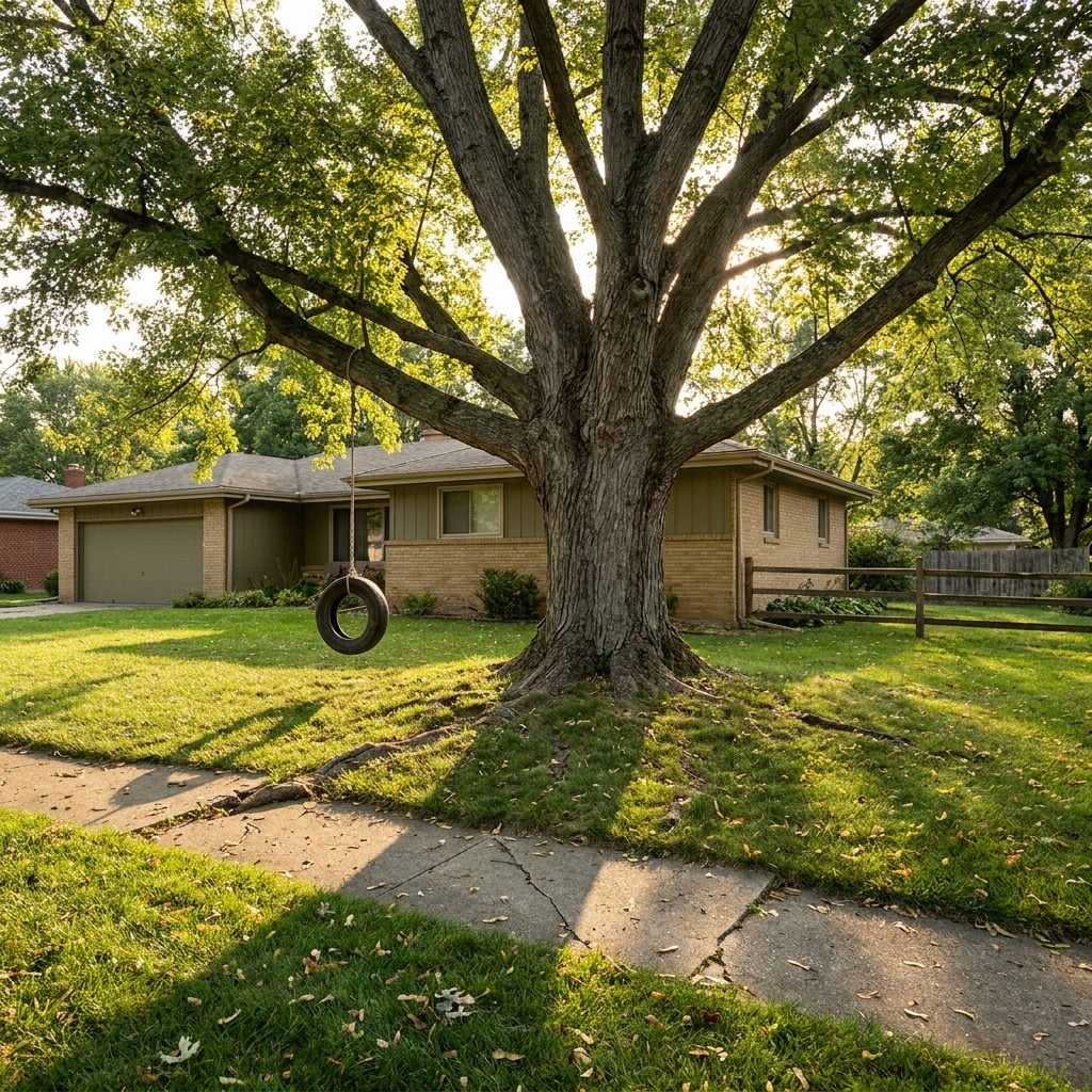 The One Big Tree in the Center of the Yard That Made the Whole Property Feel Permanent