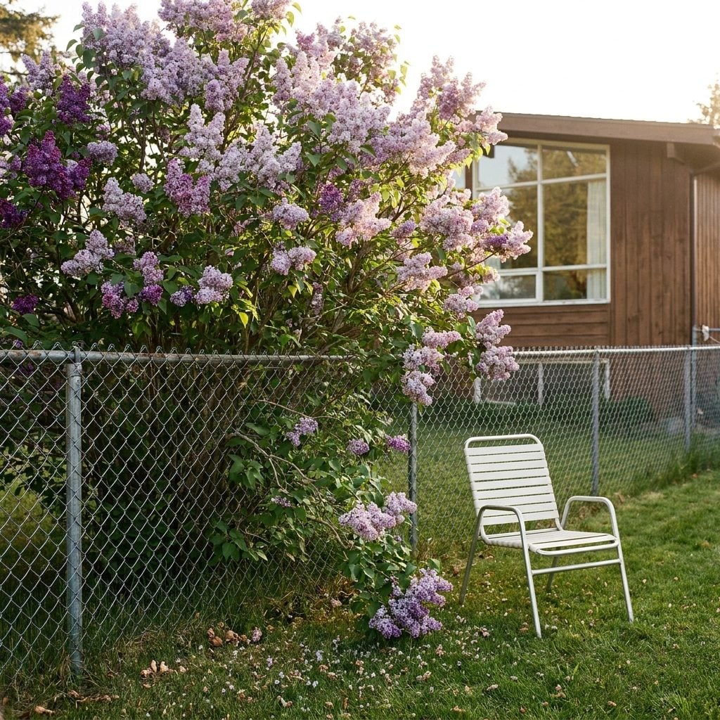 The Lilac Bush Along the Property Line That Made the Whole Block Smell Like Someone's Grandmother