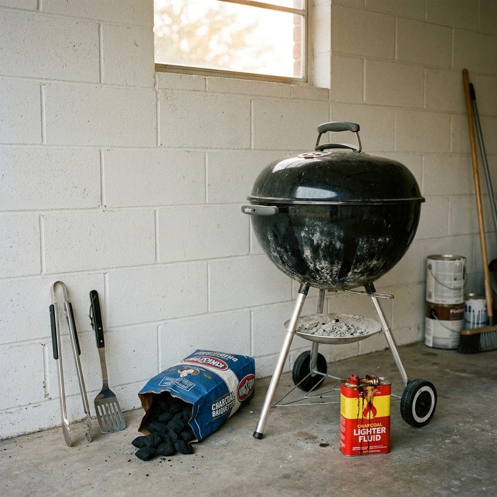 The Weber Kettle Grill and a Half-Empty Bag of Kingsford Briquettes