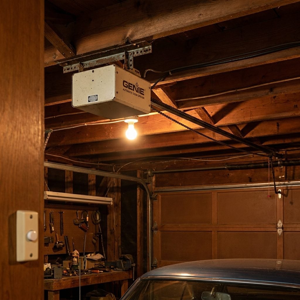 First-Generation Automatic Openers: The Genie on the Ceiling That Changed Everything