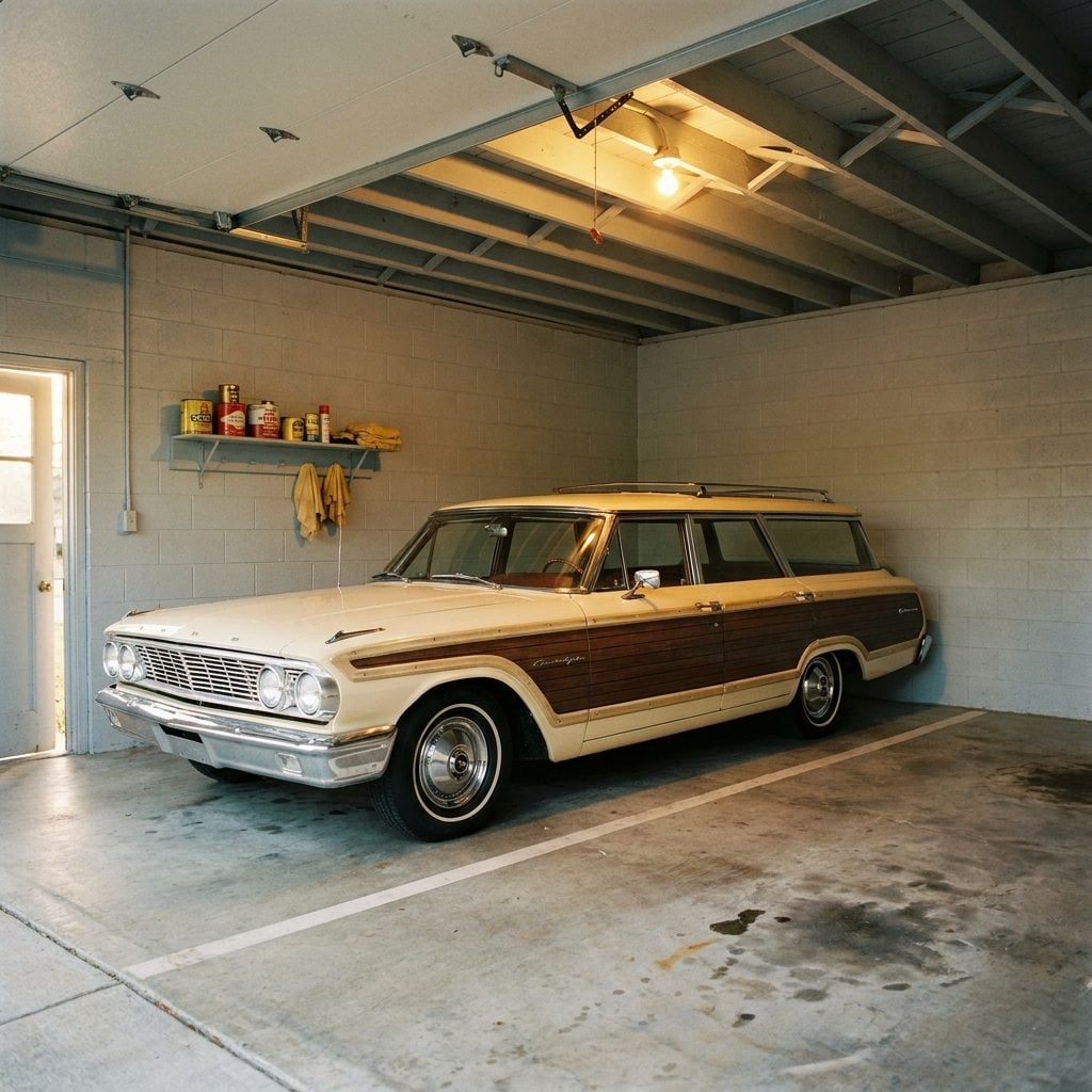 Country Squires, Impalas, and Galaxies: When the Car Was the Garage's Real Furniture