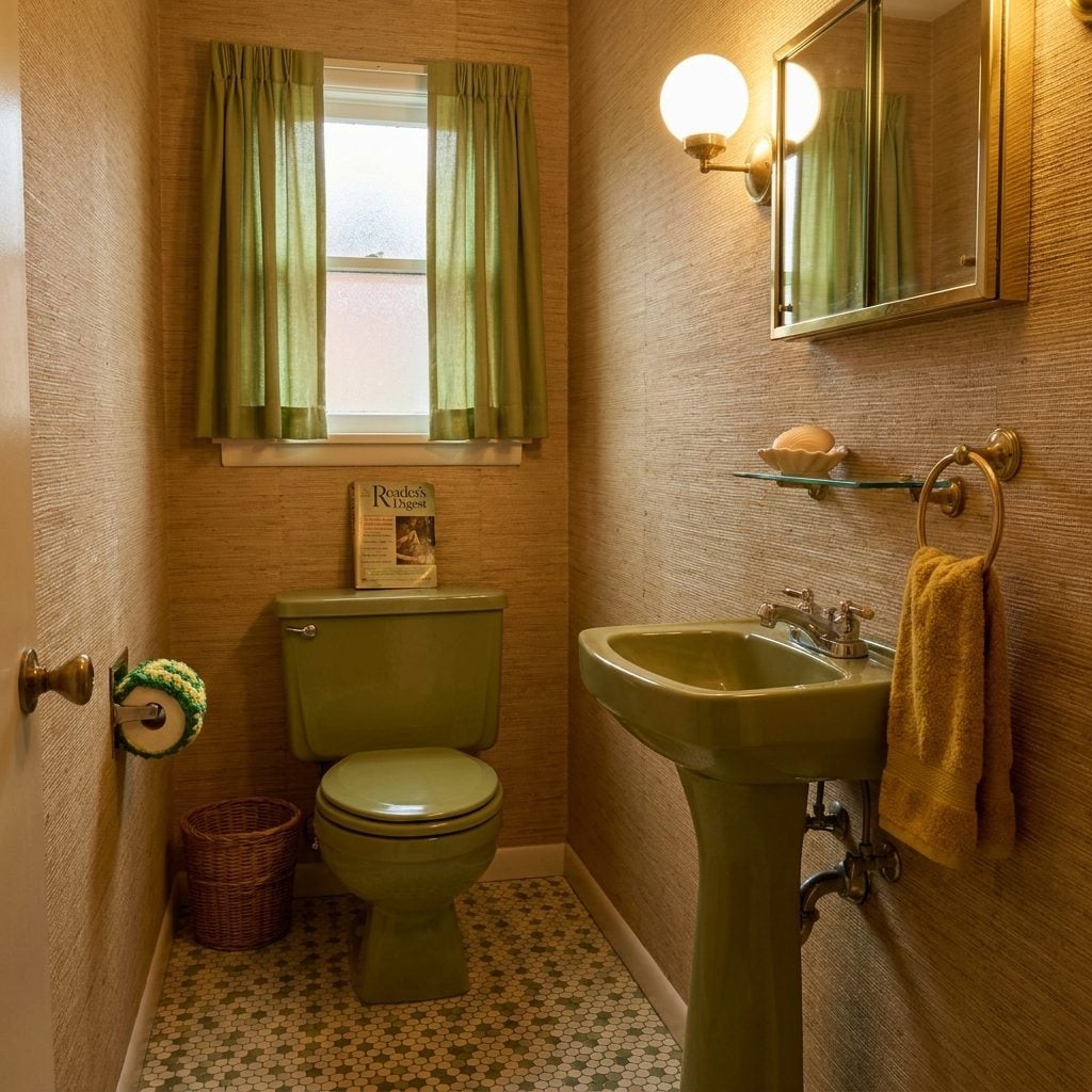 The Avocado Green Toilet That Nobody Questioned, Not Even Once