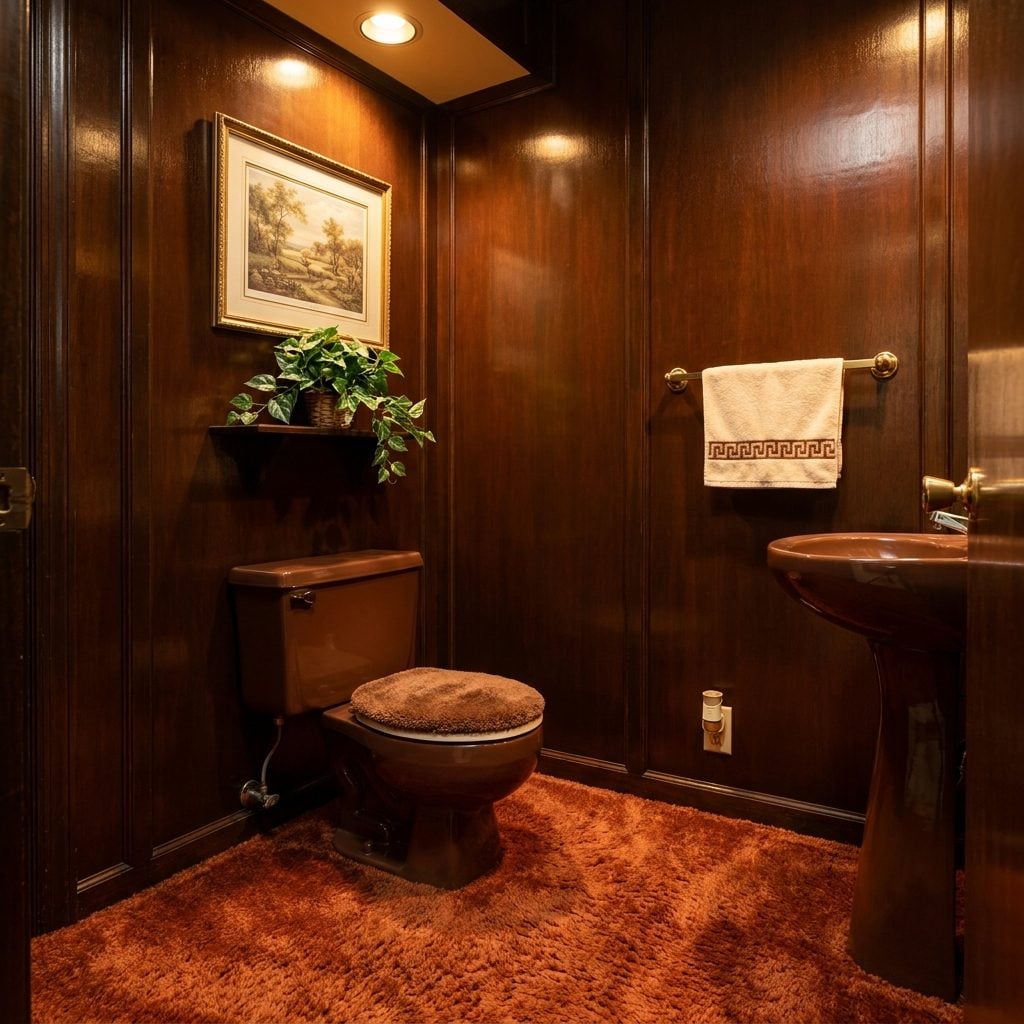 That Carpet on the Bathroom Floor (Yes, Wall-to-Wall, Yes, Right Up to the Toilet)