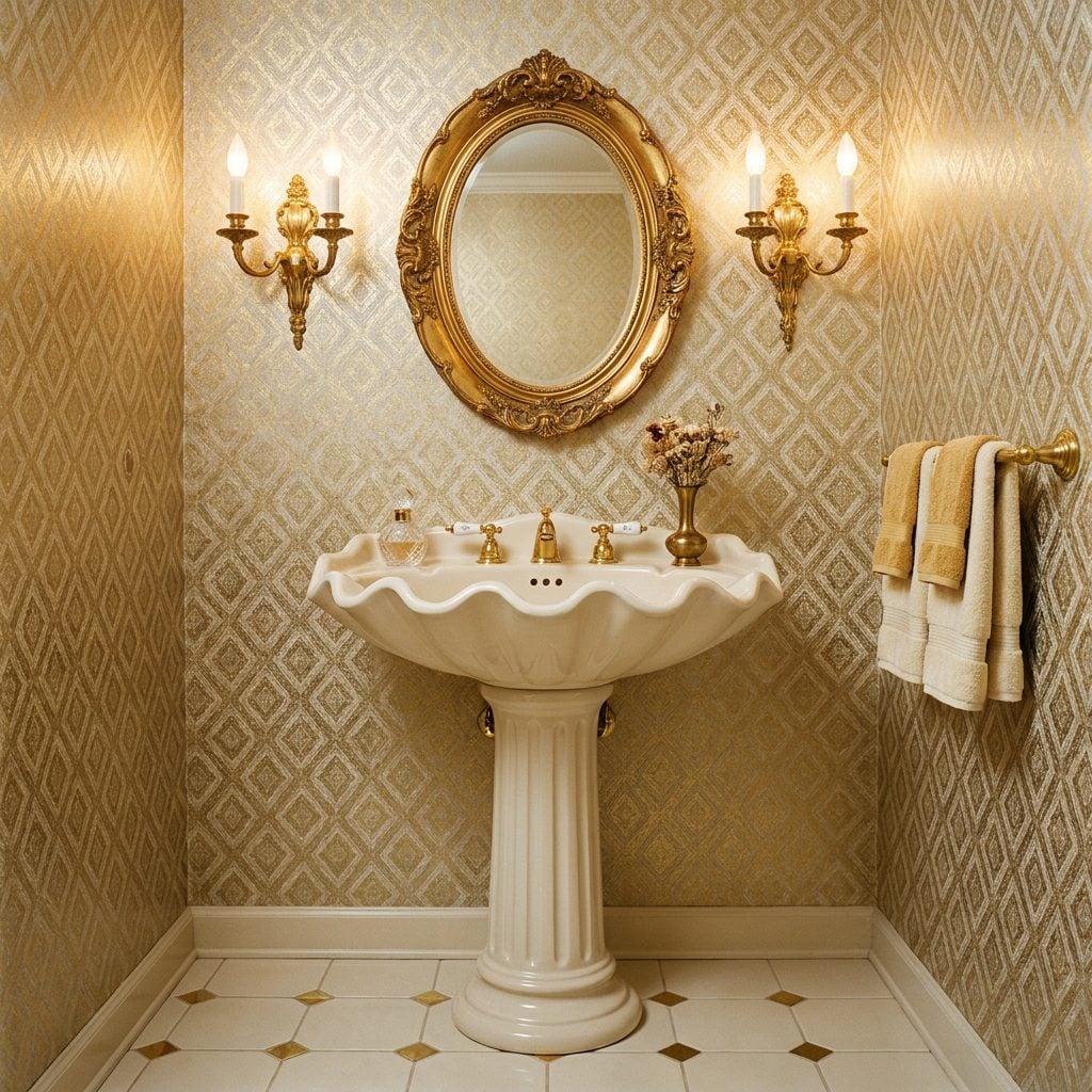 The Seashell-Shaped Sink Basin That Made Washing Your Hands Feel Theatrical