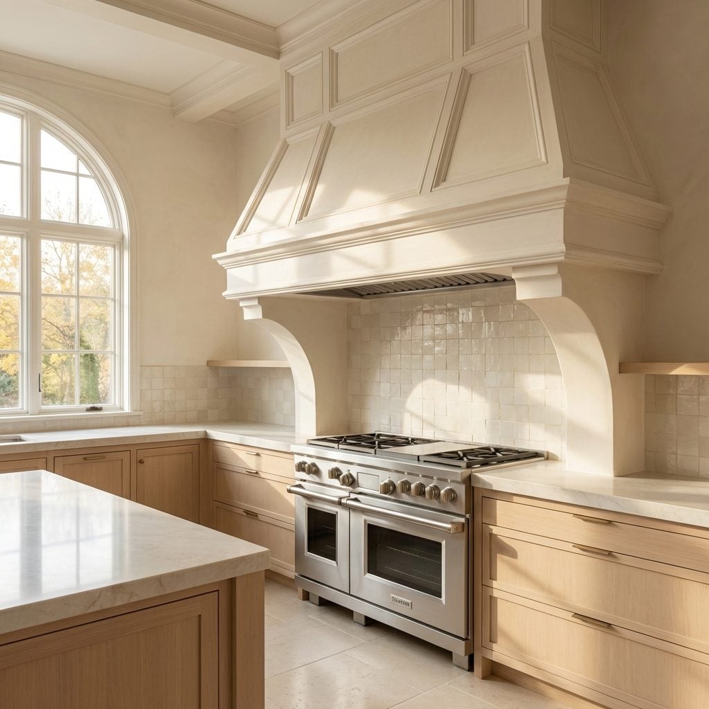 The Range Hood That's Basically Architecture, Not Appliance