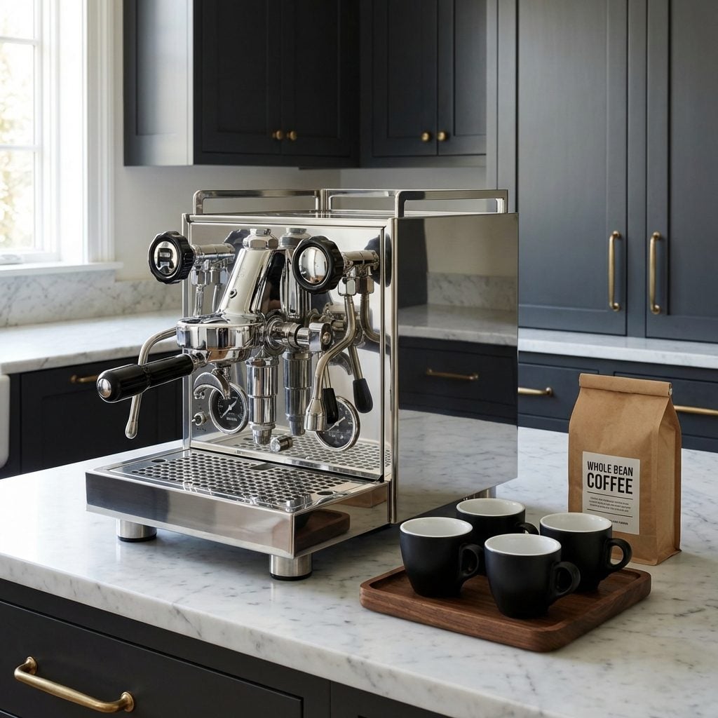 The Espresso Machine That's More Monument Than Morning Ritual