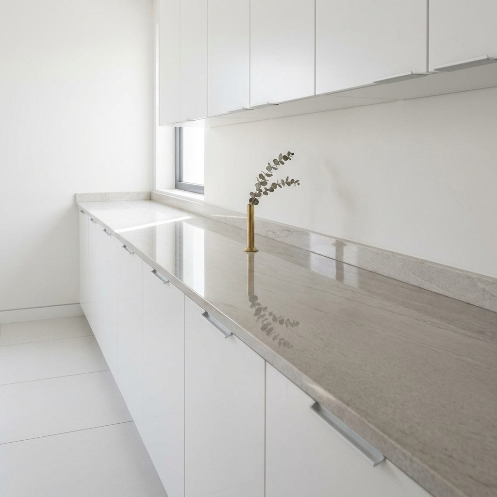 Counters So Clear They Make You Anxious to Cook on Them