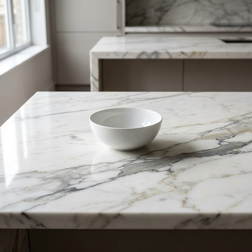 Stone Countertops So Perfect You're Afraid to Set a Glass Down