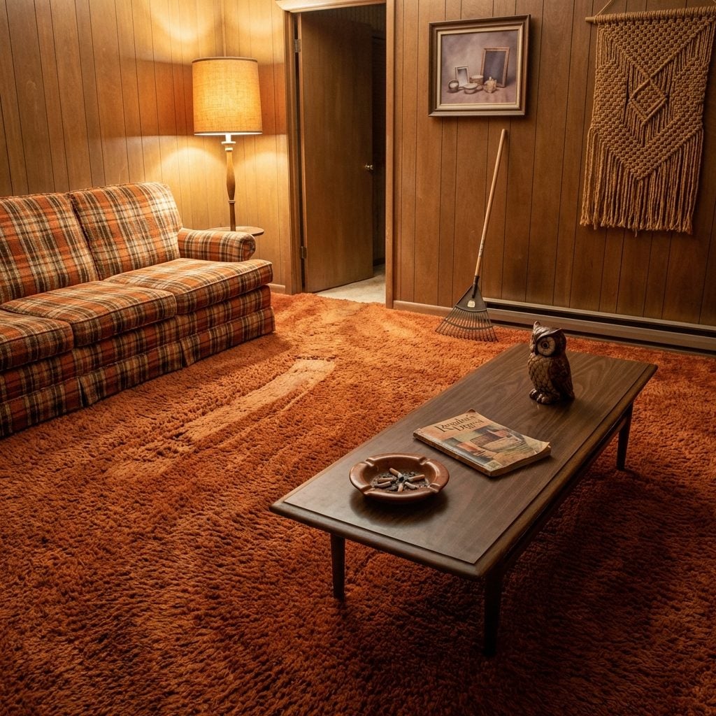 Shag Carpet So Deep You Lost Things in It