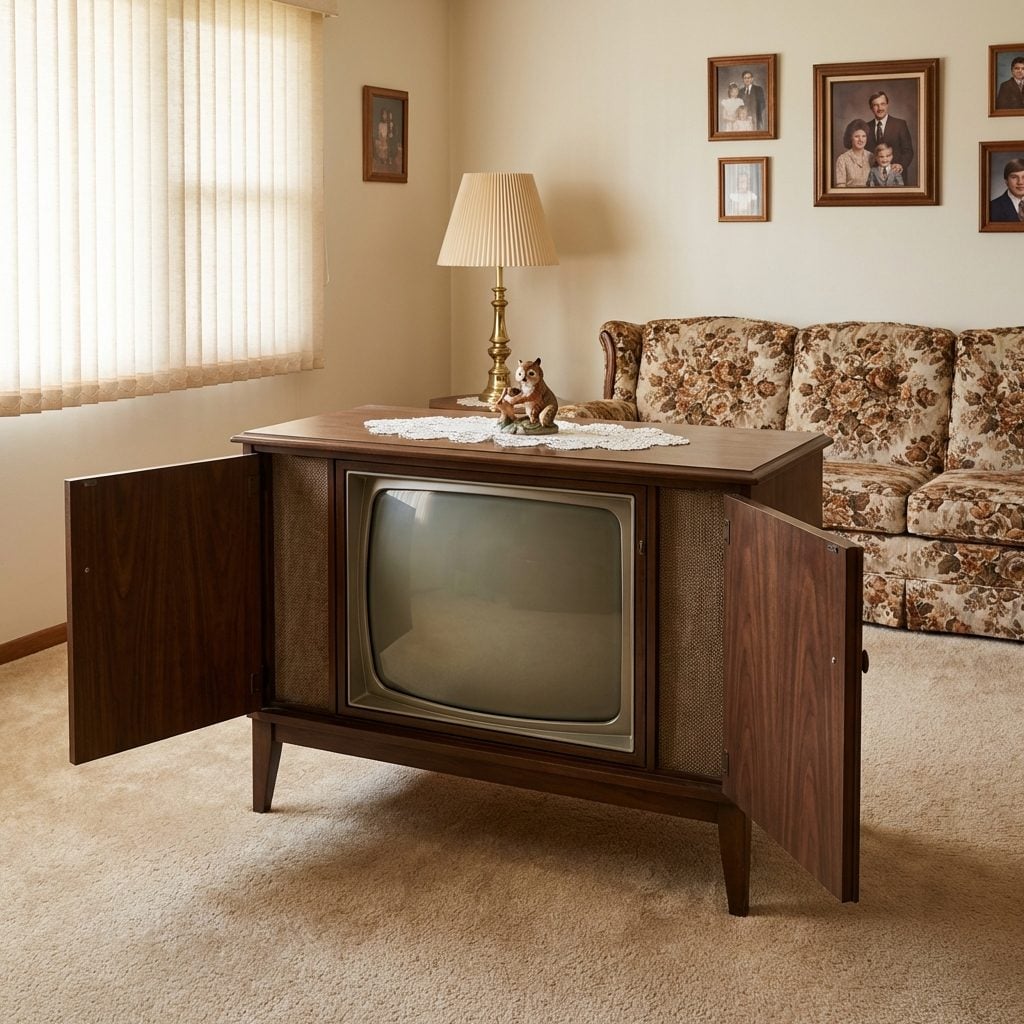 The Console TV Set That Was Also Basically Furniture