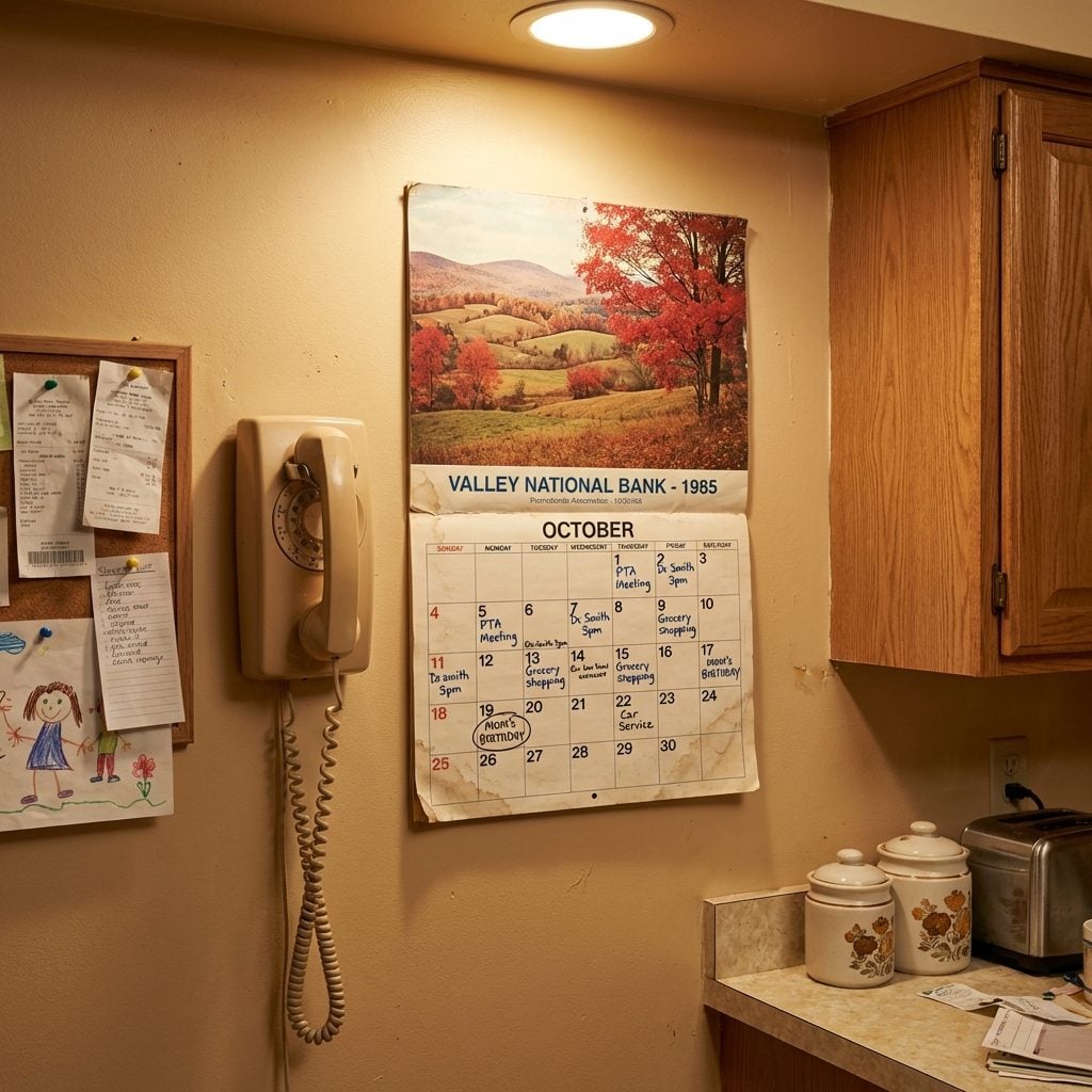 The Wall Calendar from a Local Business That Tracked Everyone's Life