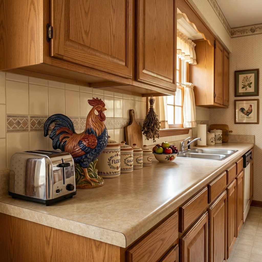 The Ceramic Rooster on the Kitchen Counter That Nobody Could Explain
