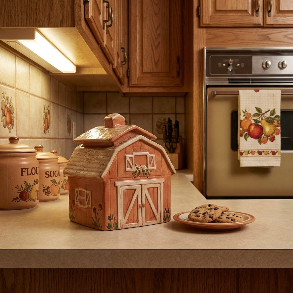 The Cookie Jar That Watched Over the Kitchen Like a Ceramic Guardian