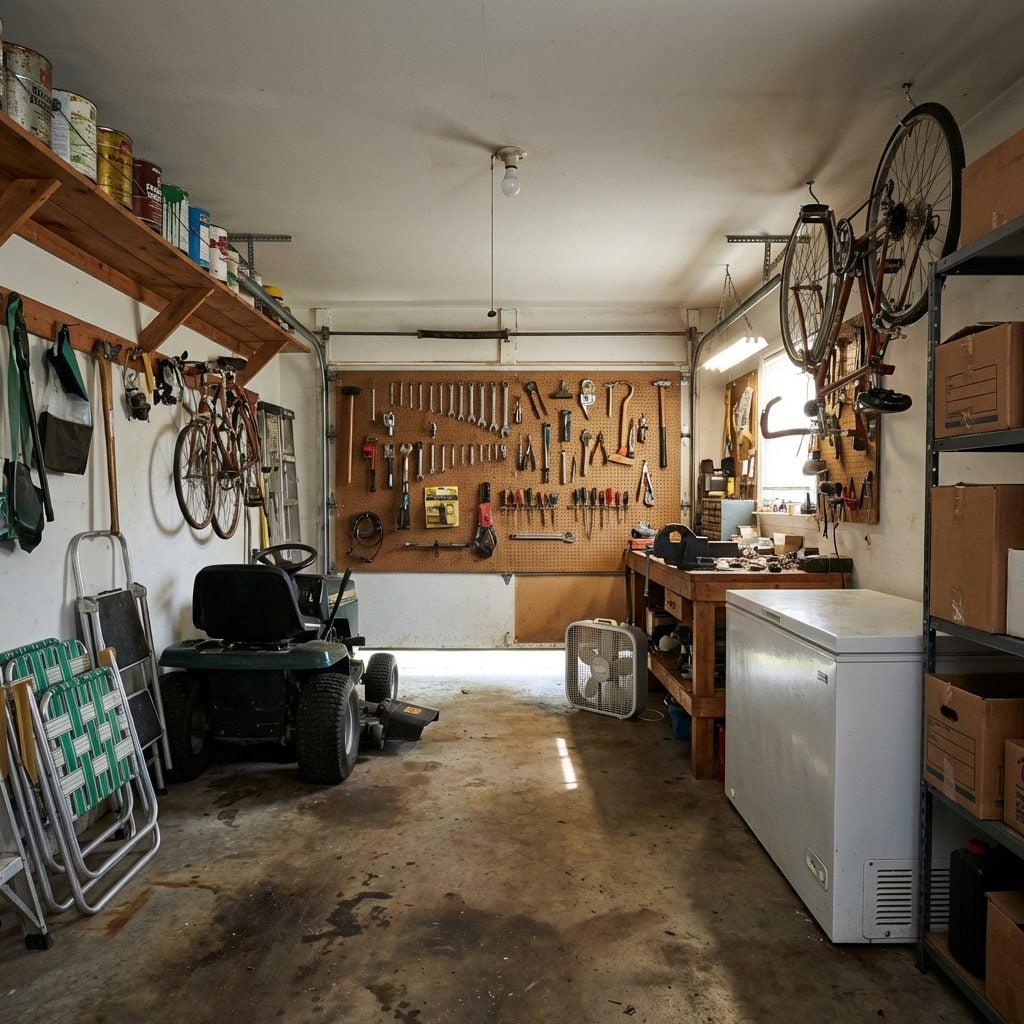 The Garage That Had Everything Except the Car