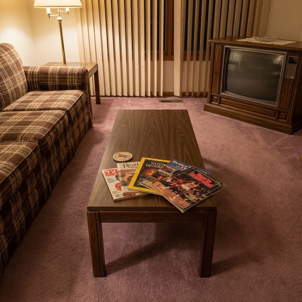 The Coffee Table That Was Basically a Magazine Archive