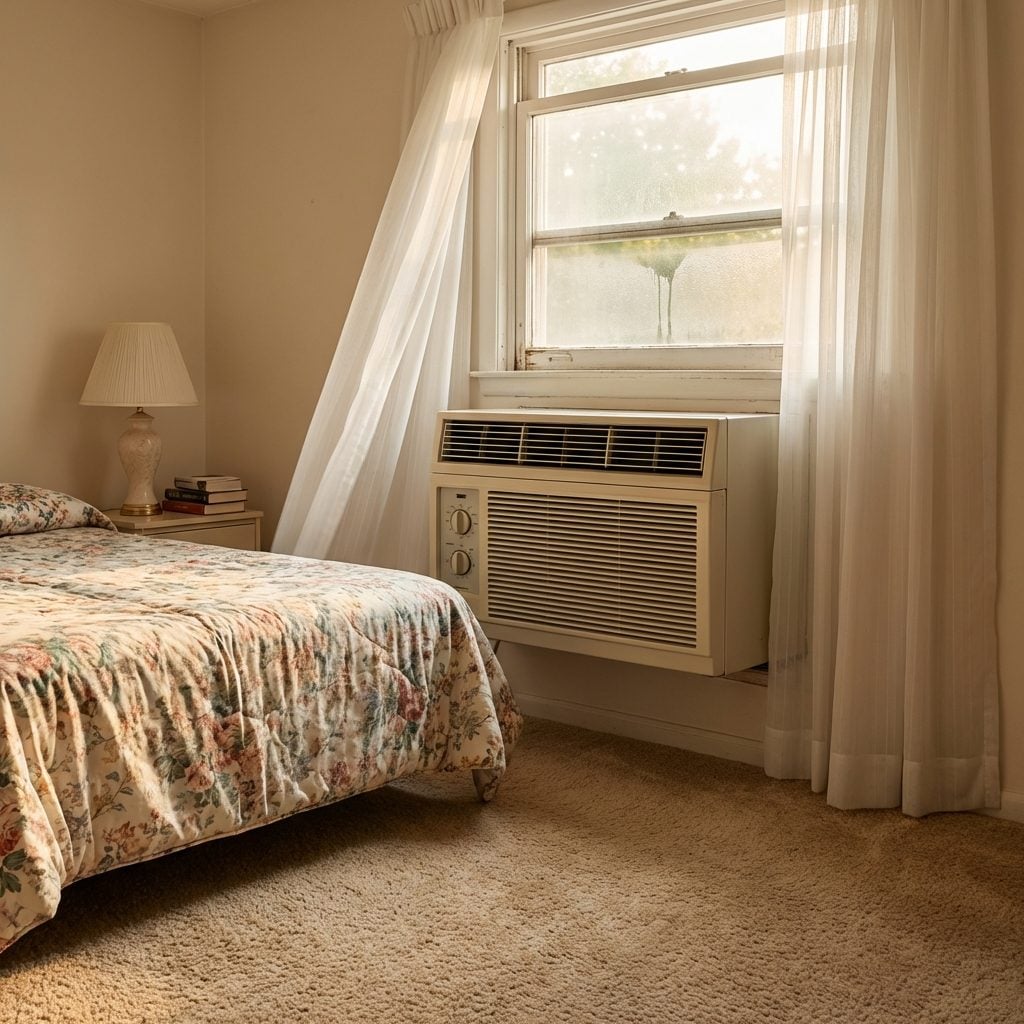 The Window Air Conditioner That Announced Summer Had Arrived