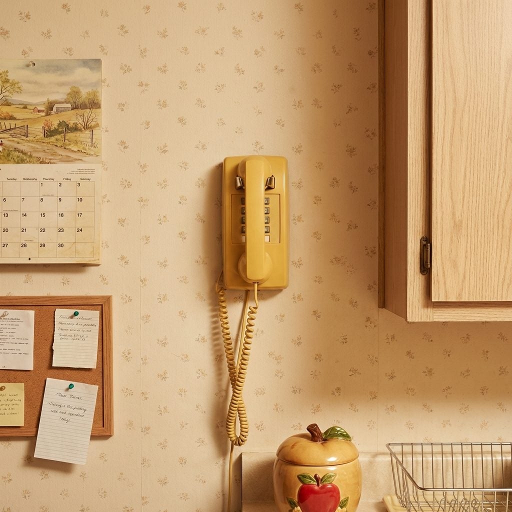 The Rotary or Push-Button Wall-Mounted Telephone