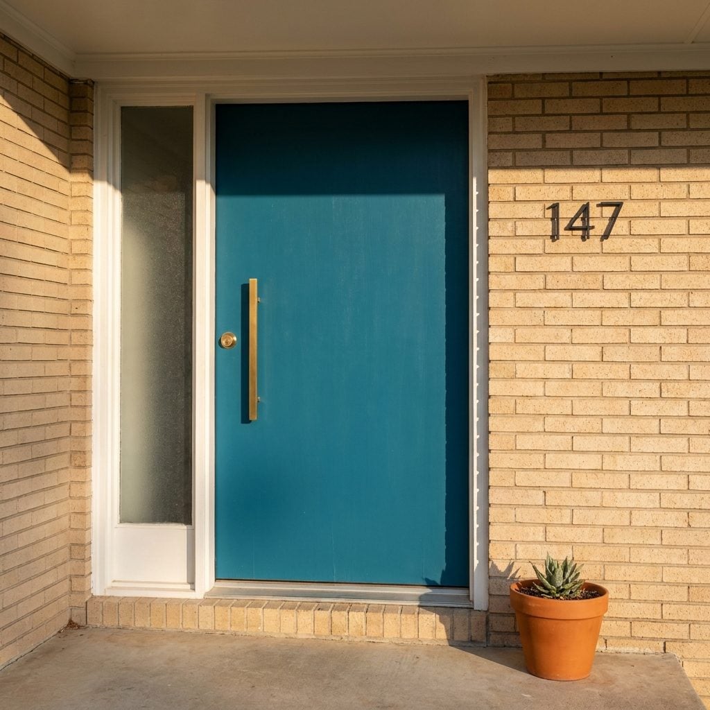 Front Doors in Colors So Bold Your Realtor Would Flinch Today