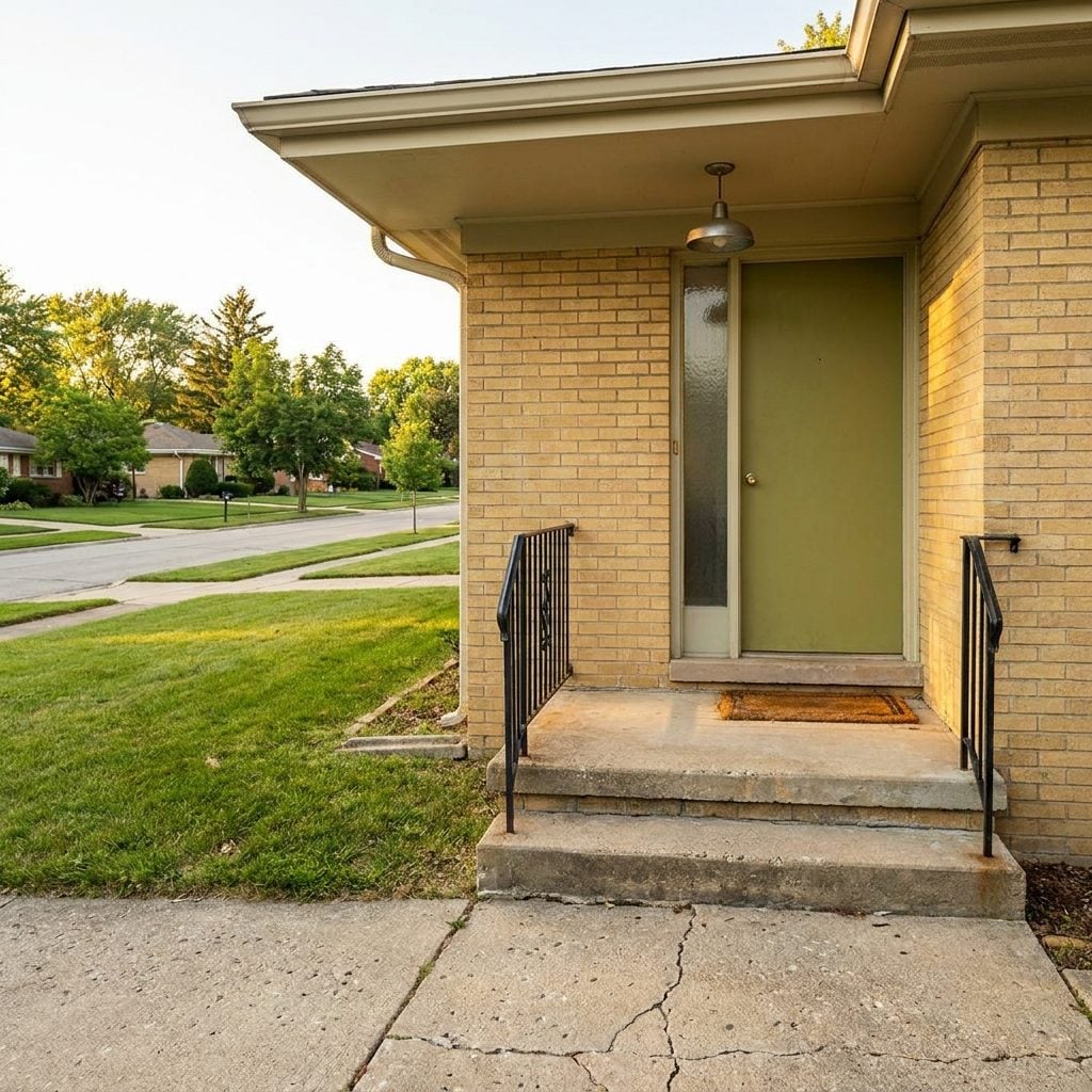 That Tiny Concrete Stoop Where You Could Barely Fit Two People Standing