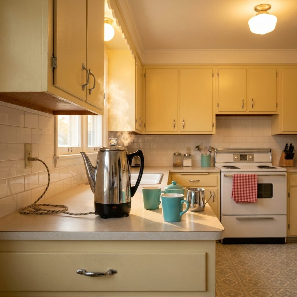 The Electric Percolator That Started Every Single Morning