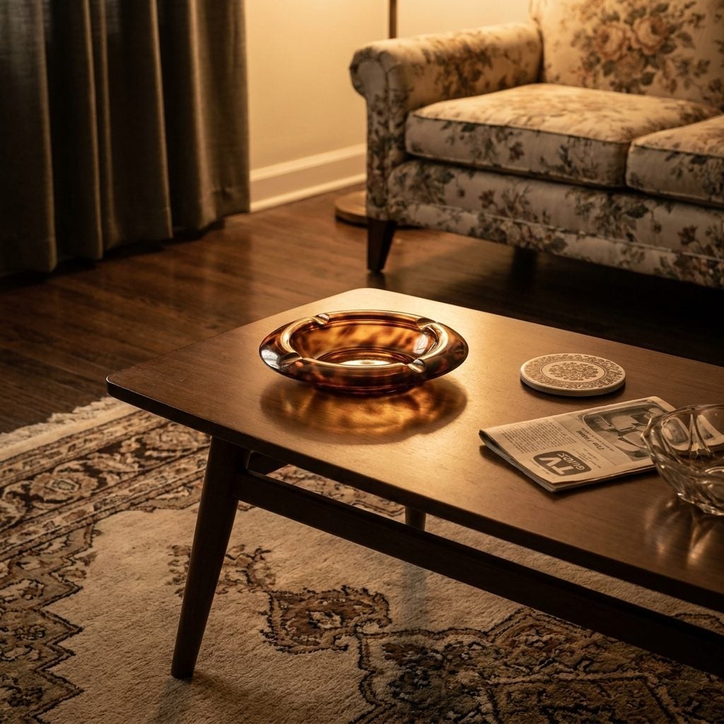 Bakelite Ashtrays in Swirling Marbled Tones