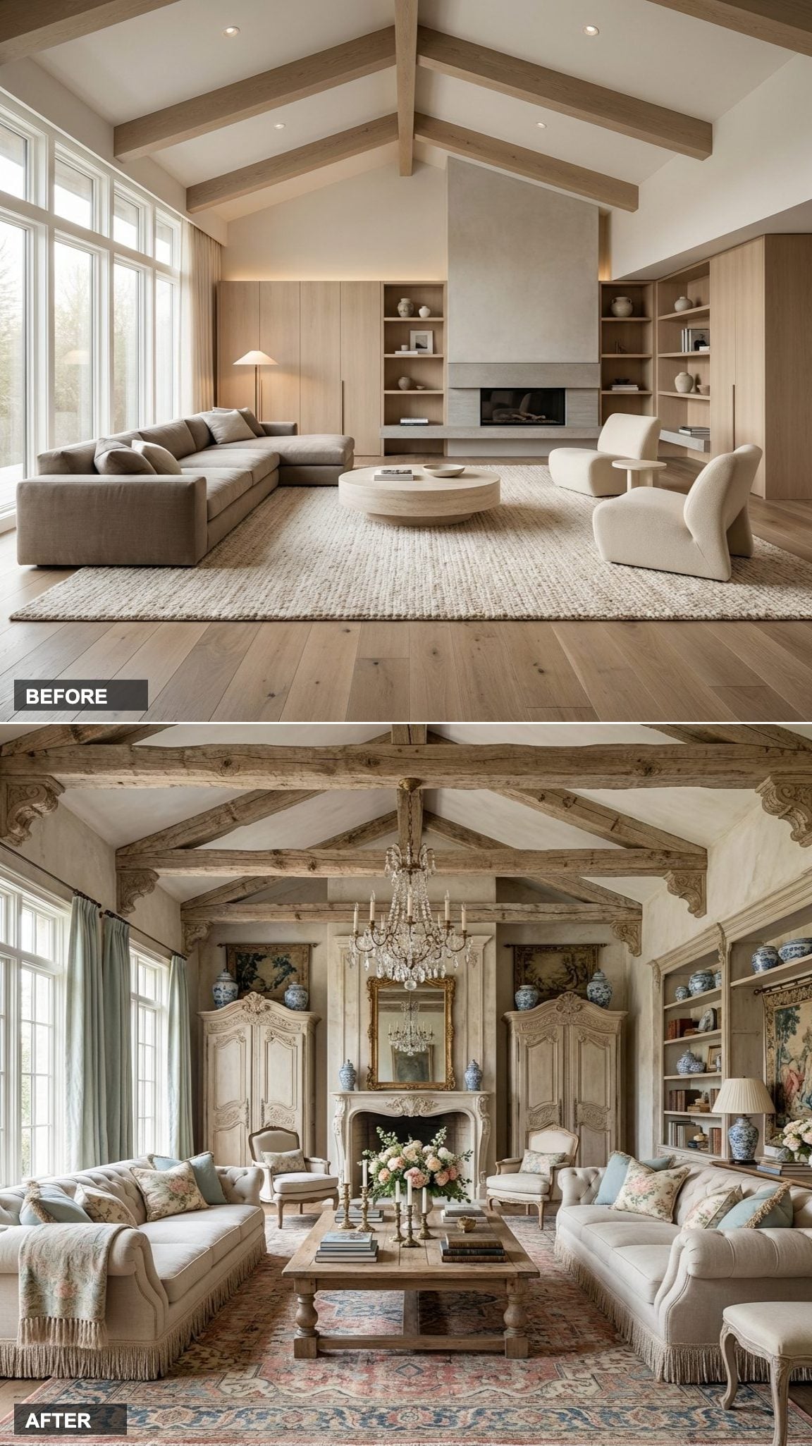 The Beige Living Room That Learned to Actually Commit