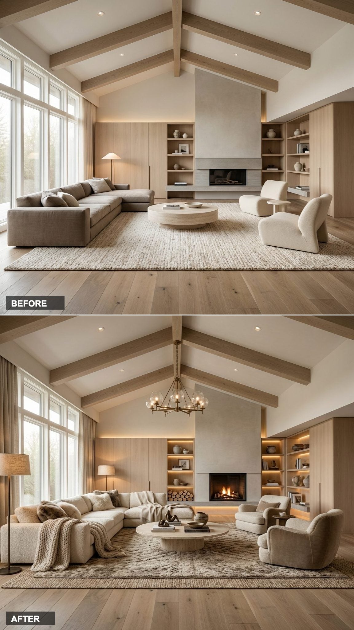 From Forgettable to French Country Warmth