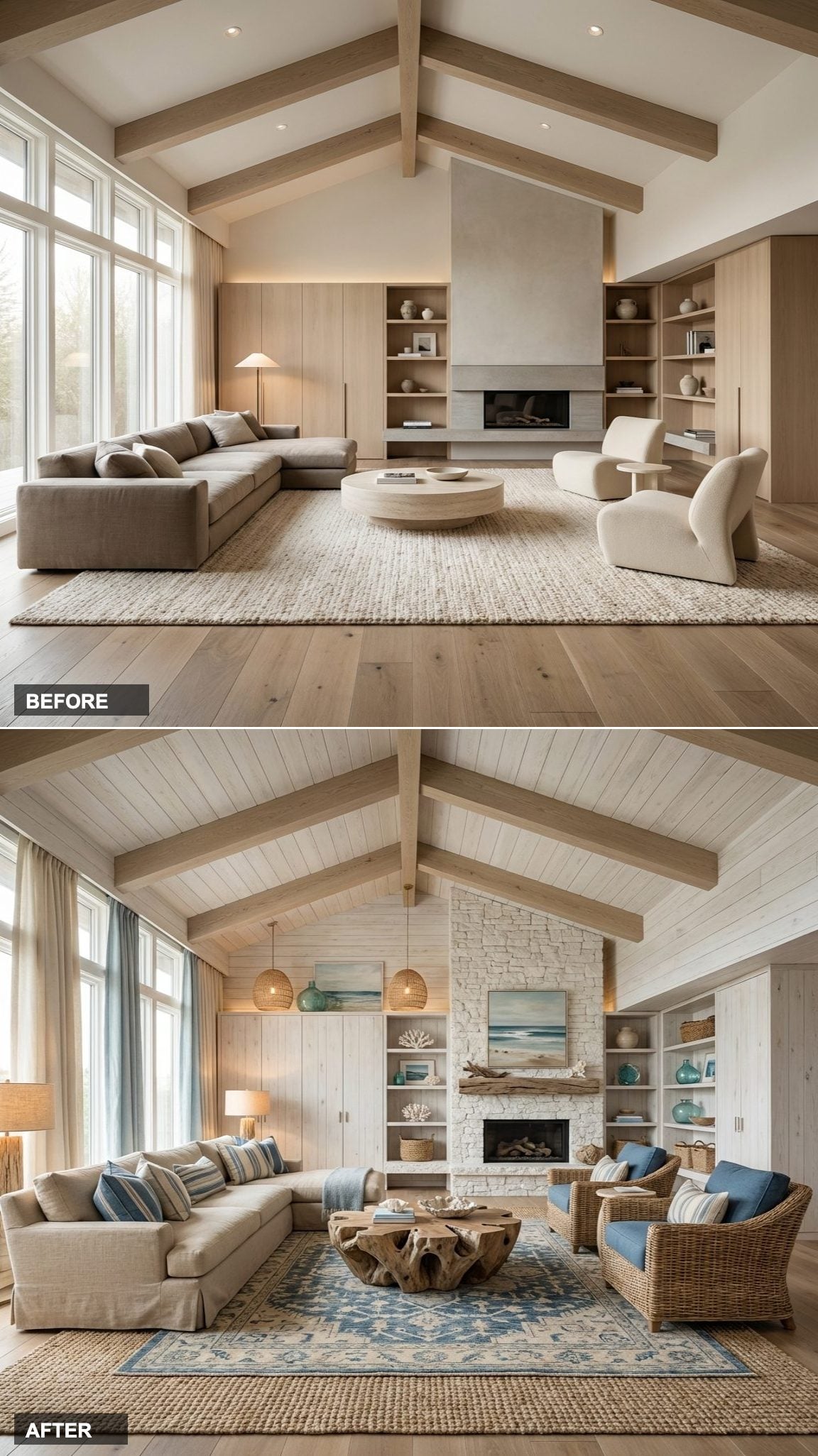 Sad Builder Carpet to Deeply Layered Bohemian Study in Earth Tones