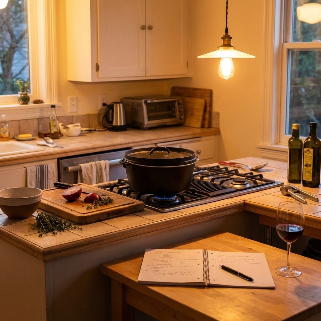 There's Always Something Simmering, Food, Ideas, or Plans