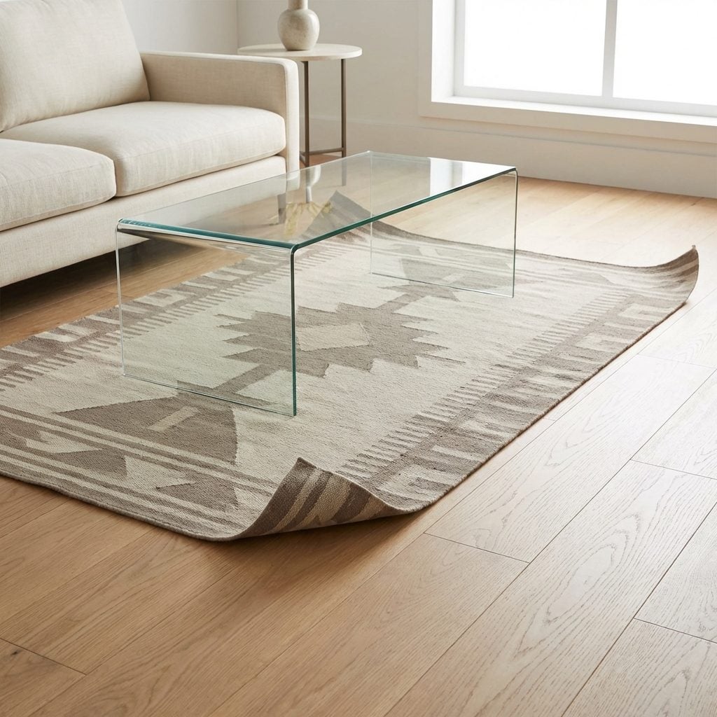 The Rug Is Clearly Not Meant to Be Touched