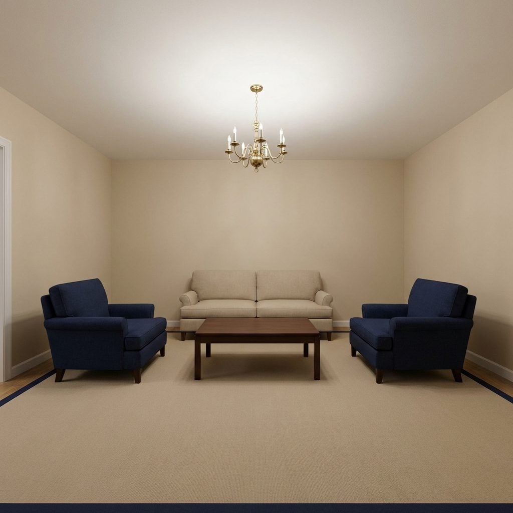 The Room Works Better as a Floor Plan Than as a Place to Sit